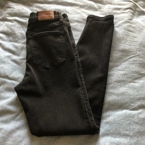 Madewell Black Roadtripper Jeans Size 28